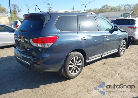2016 Nissan Pathfinder Sl from USA, damaged, VIN 5N1AR2MM0GC621875